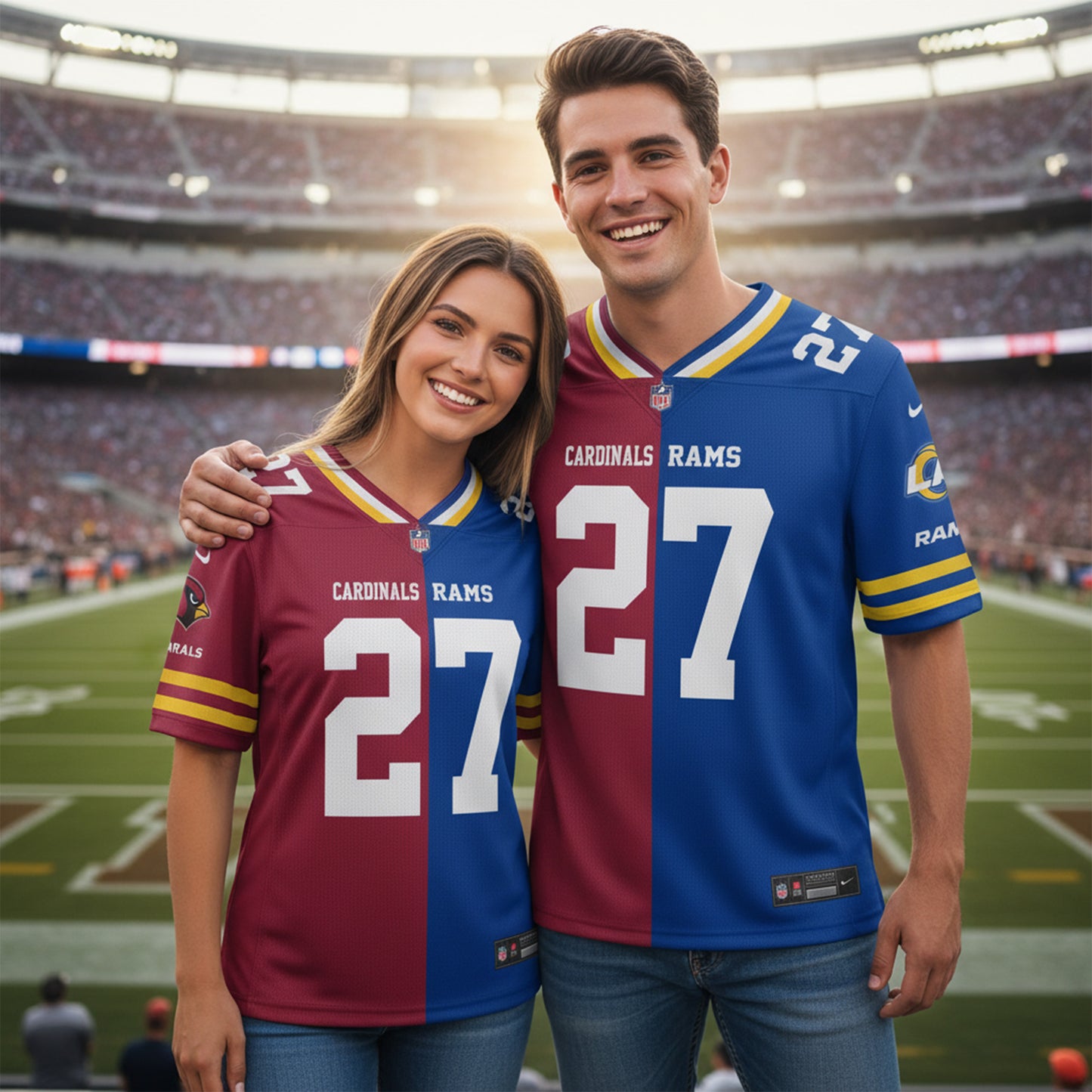 San Francisco 49ers House Divided Vneck Football Jersey Custom Name, Number And Team, Sport Jerseys, Sport Gifts ETRG-09293762