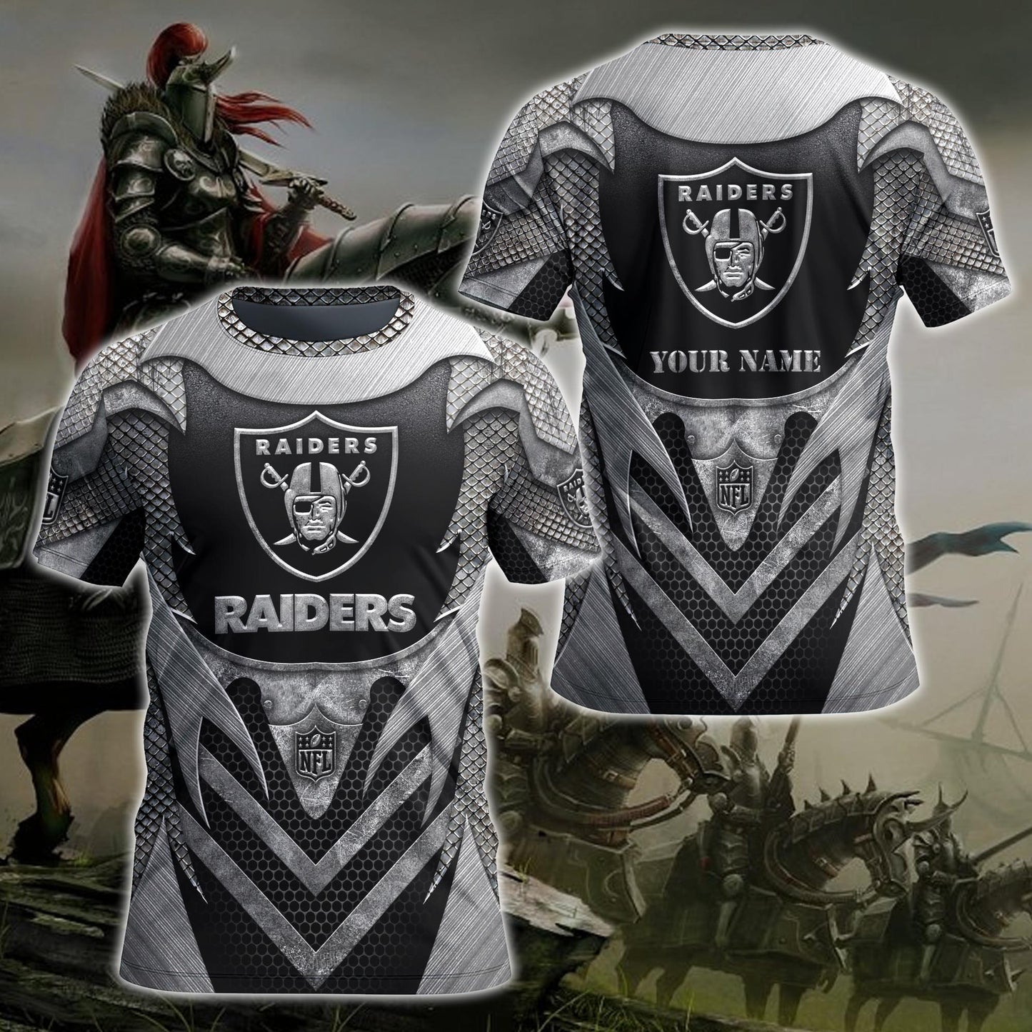 Las Vegas Raiders Hoodie, Tshirt, Sweater, Zipper And Sweatpants Custom Your Name, Sport Gift For Fans ETRG-53147