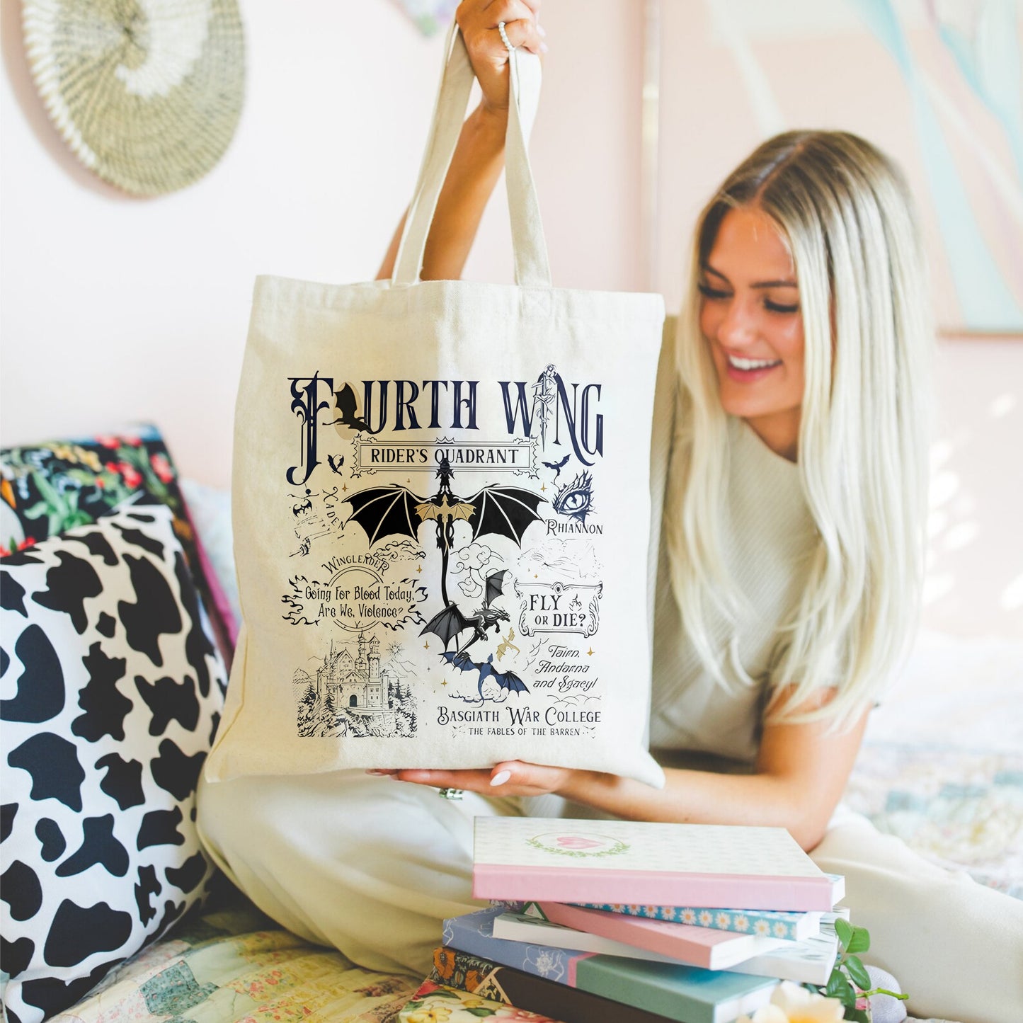 Fourth Wing Tote – Rider’s Quadrant Edition