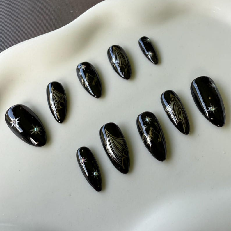 Night Court Starfall Press On Nails | ACOTAR Inspired Set