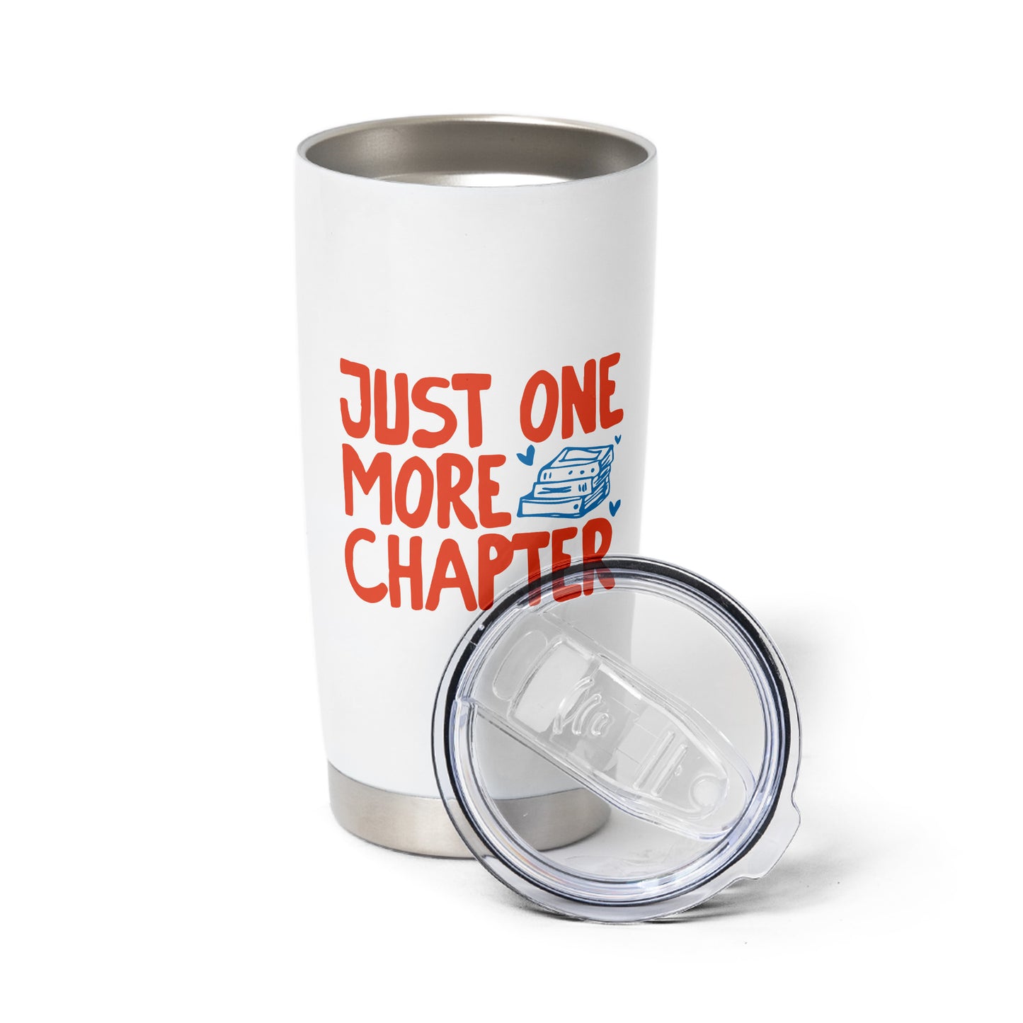 Just One More Chapter Bookish Tumbler