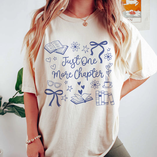 Chapter Lover Aesthetic Comfort Colors T-Shirt