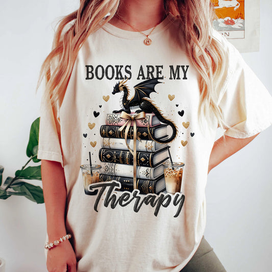 Dragon Book Therapy Comfort Colors T-Shirt