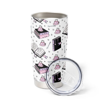 Romantasy Books & Coffee Tumbler
