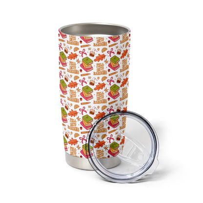 Fall Into Reading Bookish Tumbler