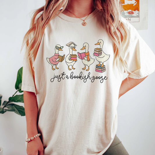Bookish Goose Squad Comfort Colors T-Shirt