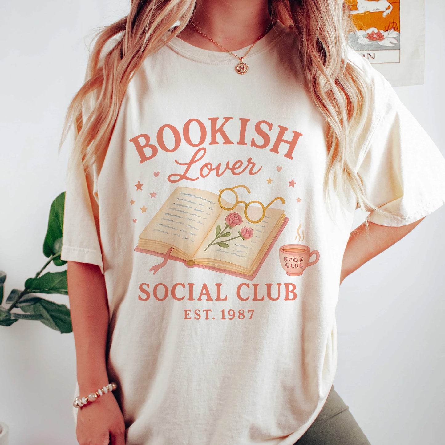 Bookish Social Club Comfort Colors T-Shirt