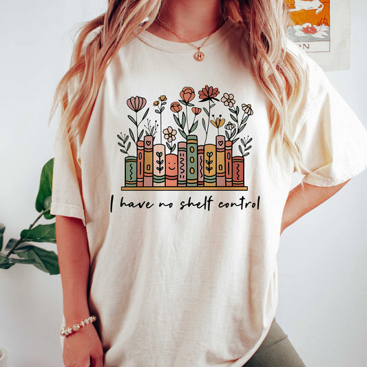 No Shelf Control Comfort Colors Graphic Tee