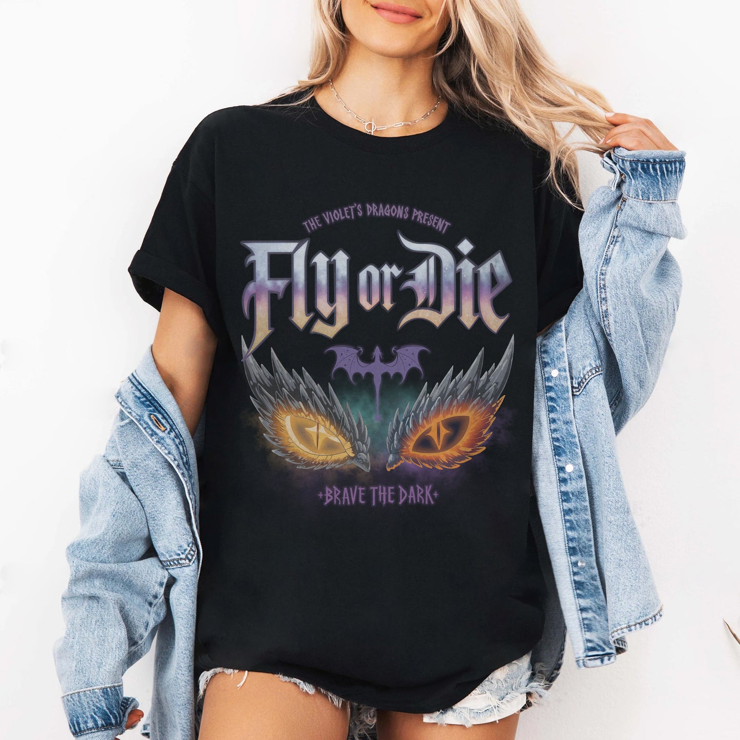 Fly or Die – Fourth Wing Inspired Graphic Tee