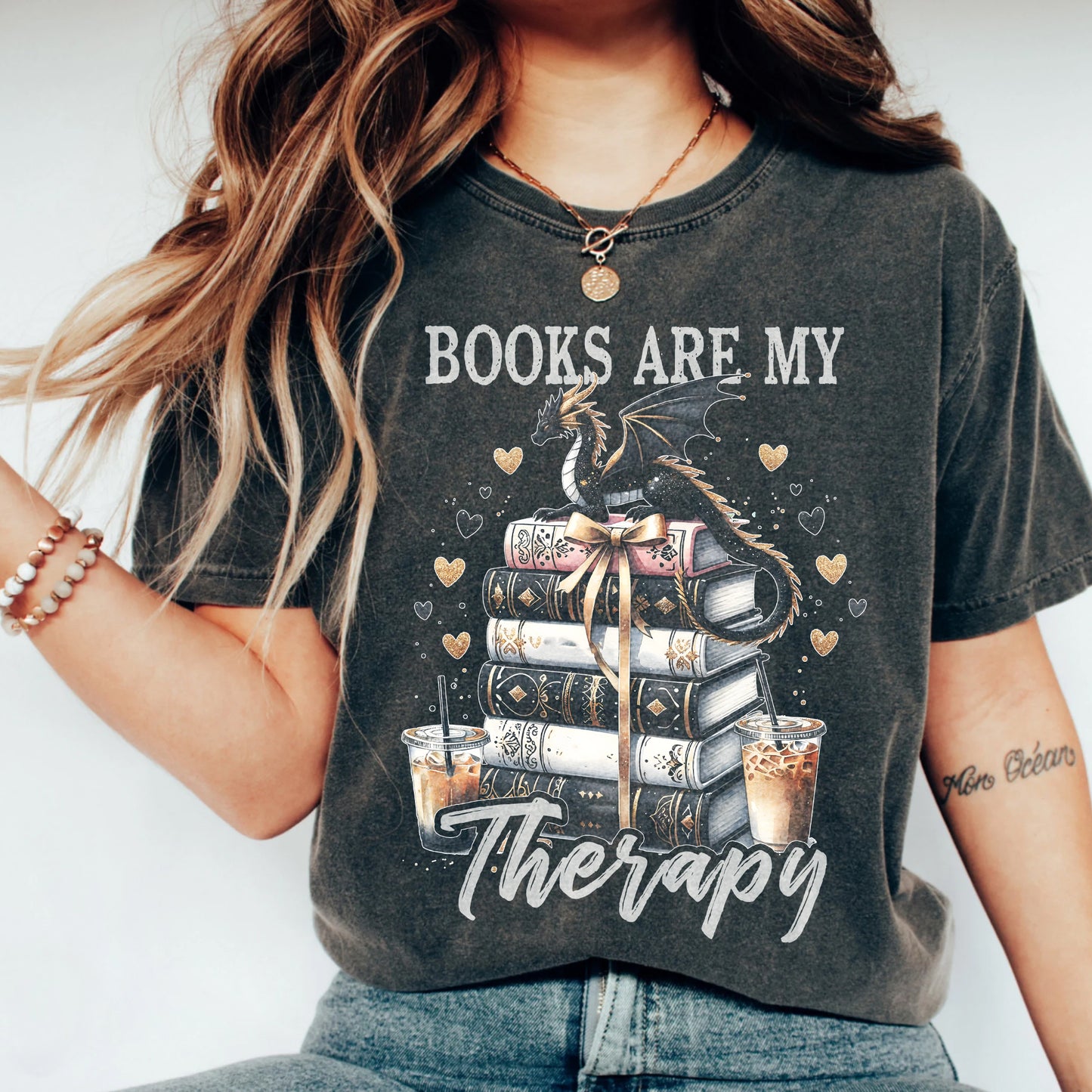 Dragon Book Therapy Comfort Colors T-Shirt
