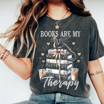 Dragon Book Therapy Comfort Colors T-Shirt