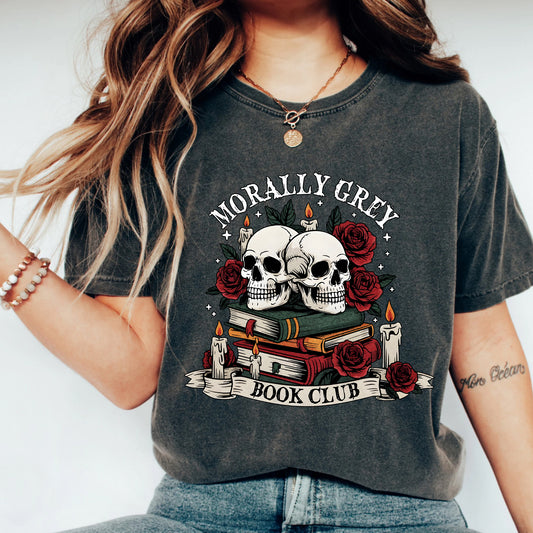 Morally Grey Book Club Comfort Colors T-Shirt