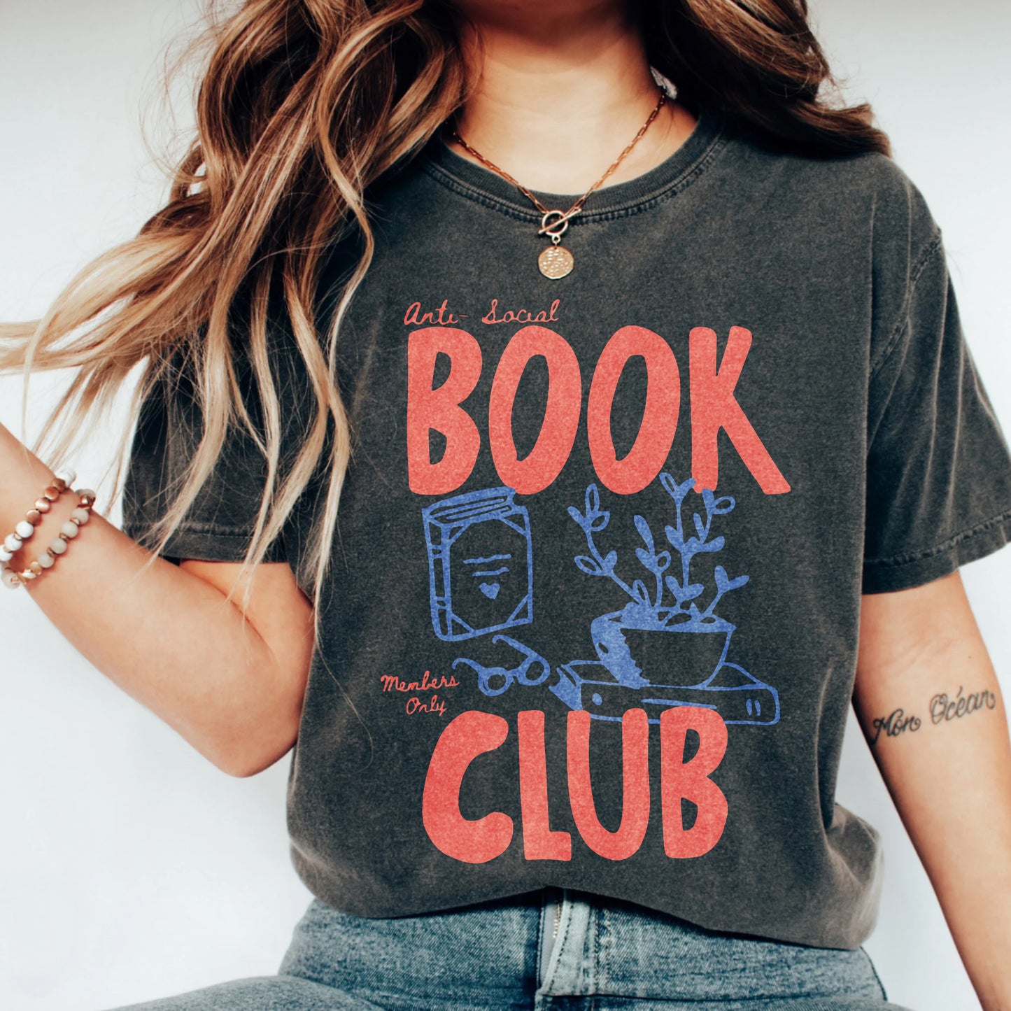 Anti-Social Book Club Comfort Colors Graphic Tee