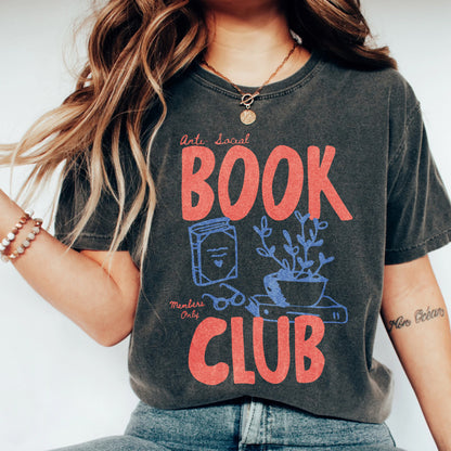 Anti-Social Book Club Comfort Colors Graphic Tee
