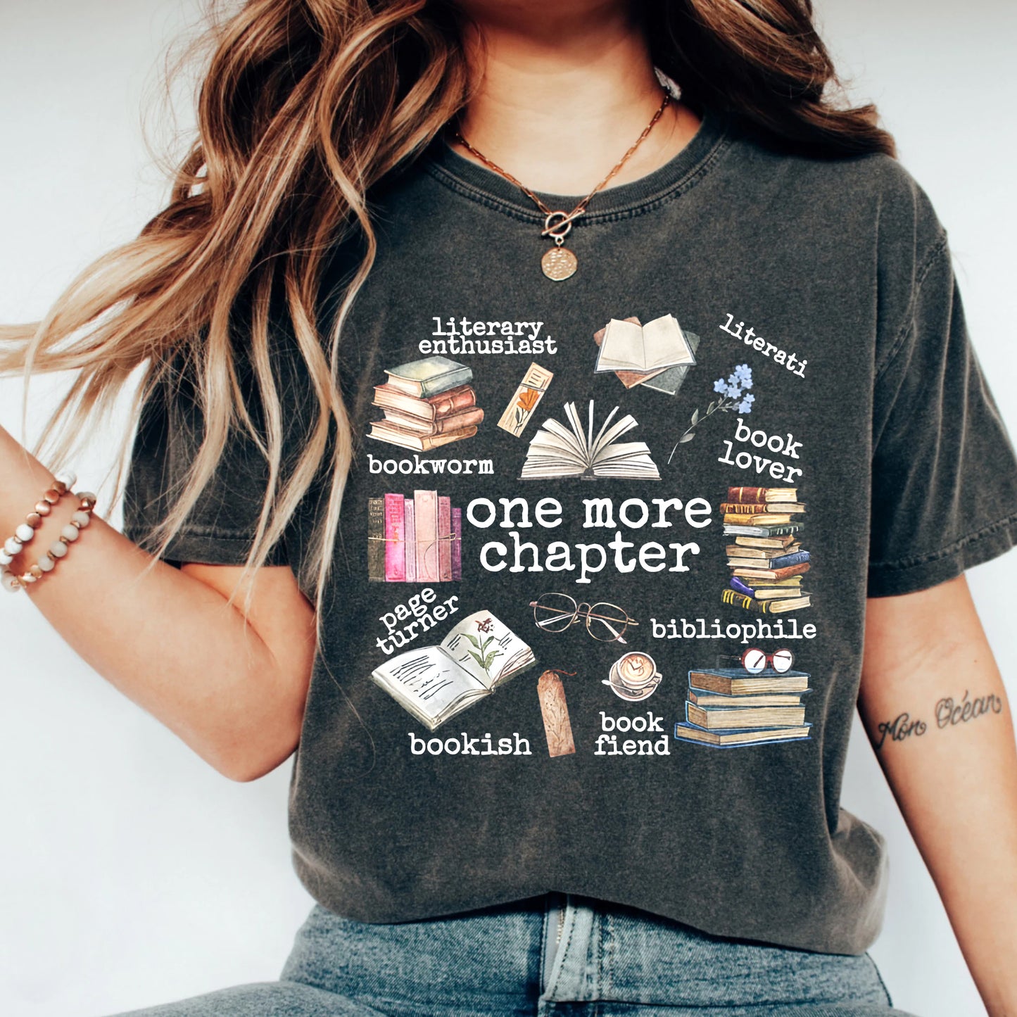 One More Chapter Comfort Colors Graphic Tee