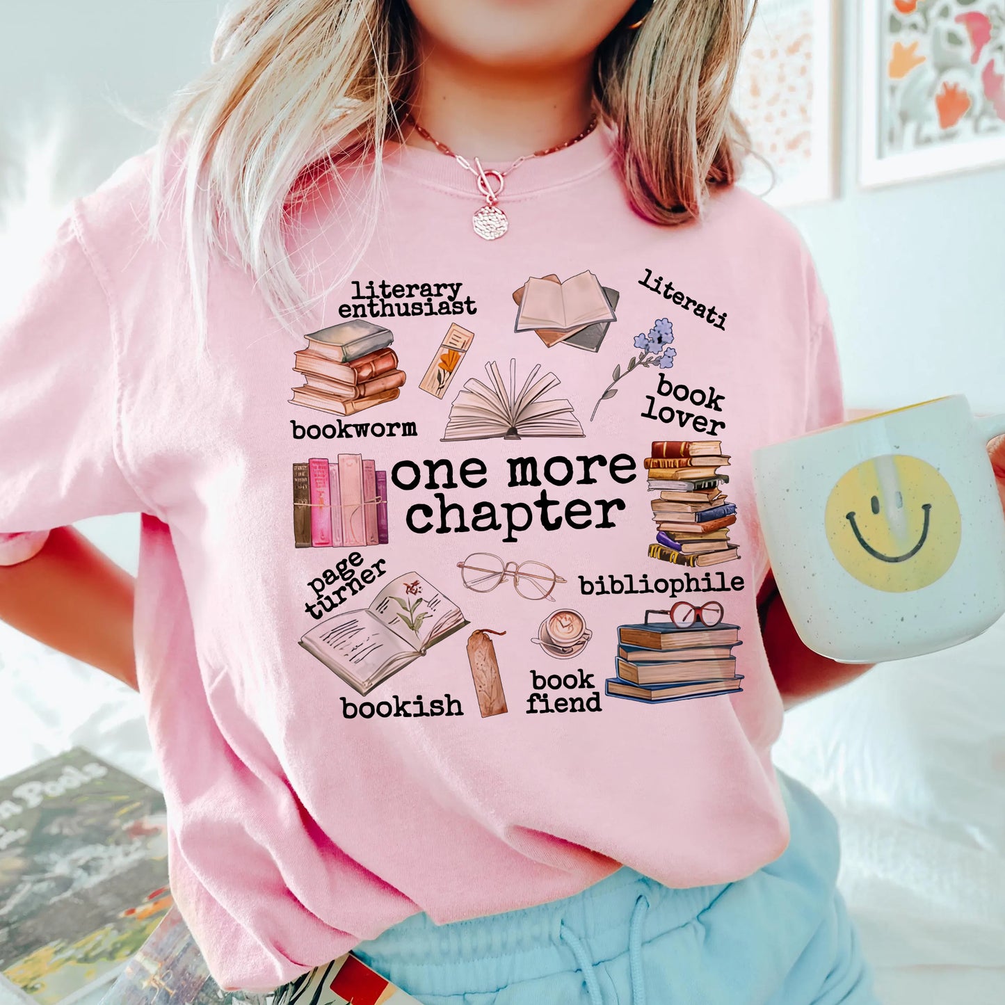 One More Chapter Comfort Colors Graphic Tee