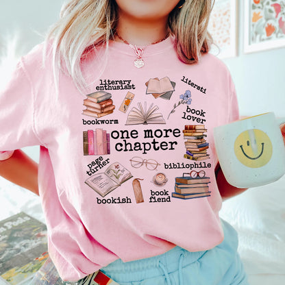 One More Chapter Comfort Colors Graphic Tee