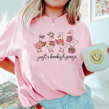 Bookish Goose Squad Comfort Colors T-Shirt
