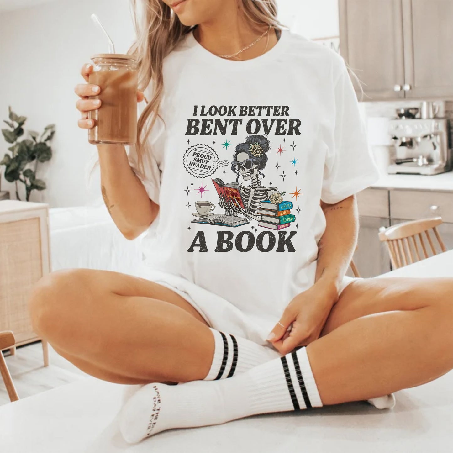 Bent Over a Book – Comfort Colors Tee