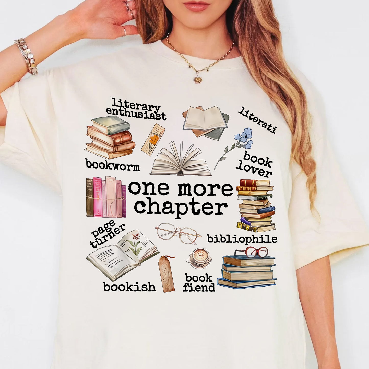 One More Chapter Comfort Colors Graphic Tee