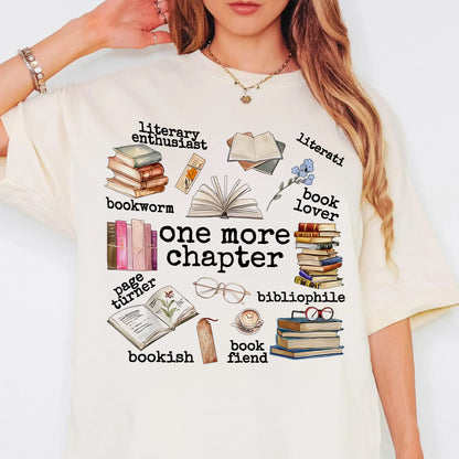 One More Chapter Comfort Colors Graphic Tee