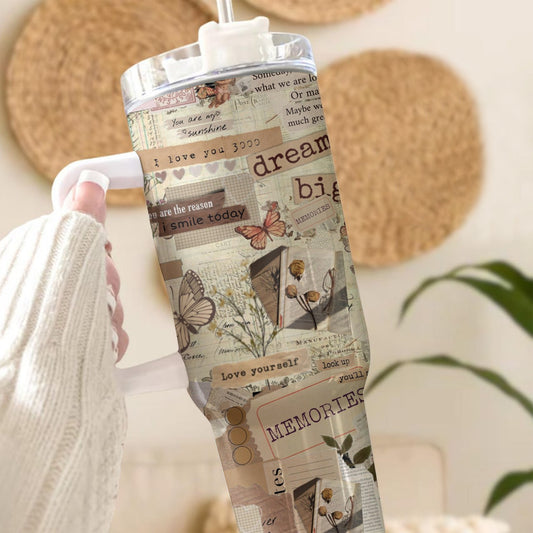 Dream Big Memories Stainless Steel Tumbler