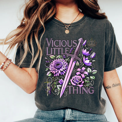 Vicious but Pretty Tee – Dark Fantasy Comfort Shirt
