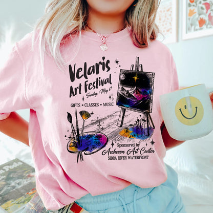 Velaris Art Festival Comfort Colors T-Shirt – ACOTAR Inspired Tee