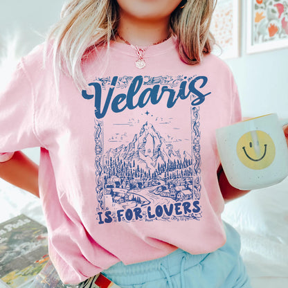 Velaris Comfort Colors T-Shirt – Bookish Fantasy Graphic Tee