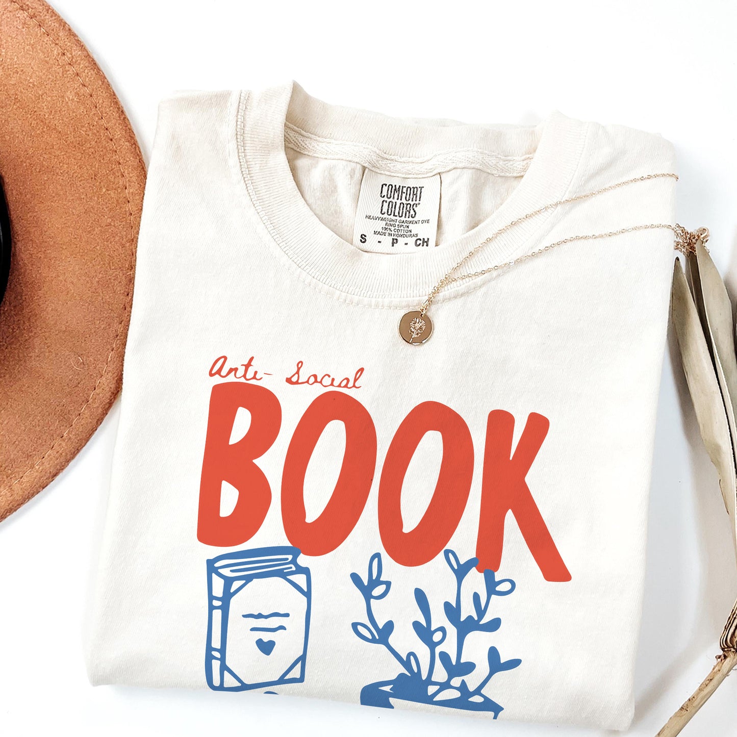 Anti-Social Book Club Comfort Colors Graphic Tee