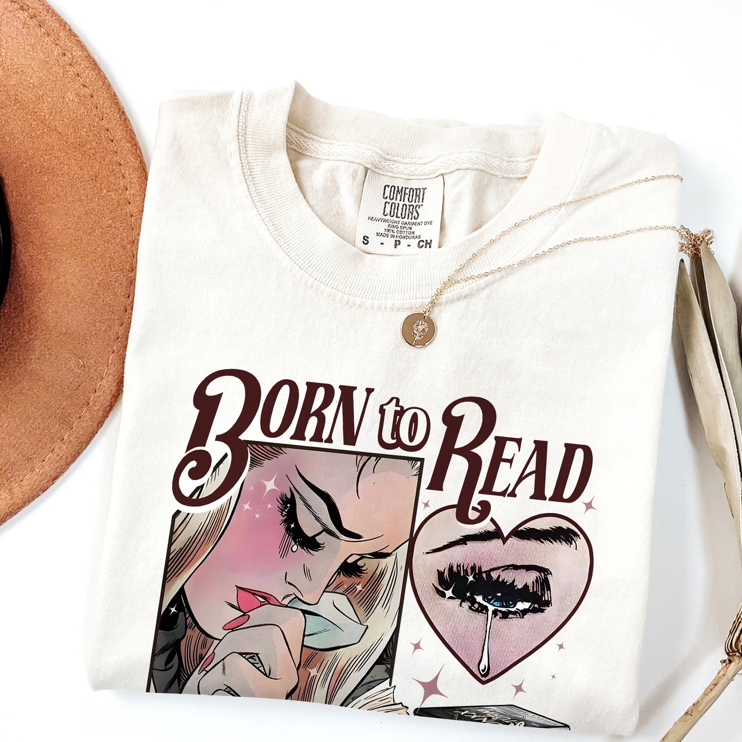 Fourth Wing Comfort Colors T-Shirt – Born to Read Design