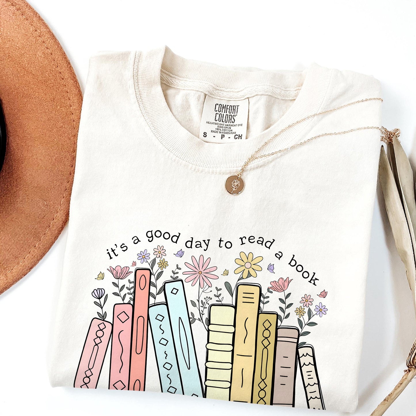Good Day to Read a Book Comfort Colors T-Shirt