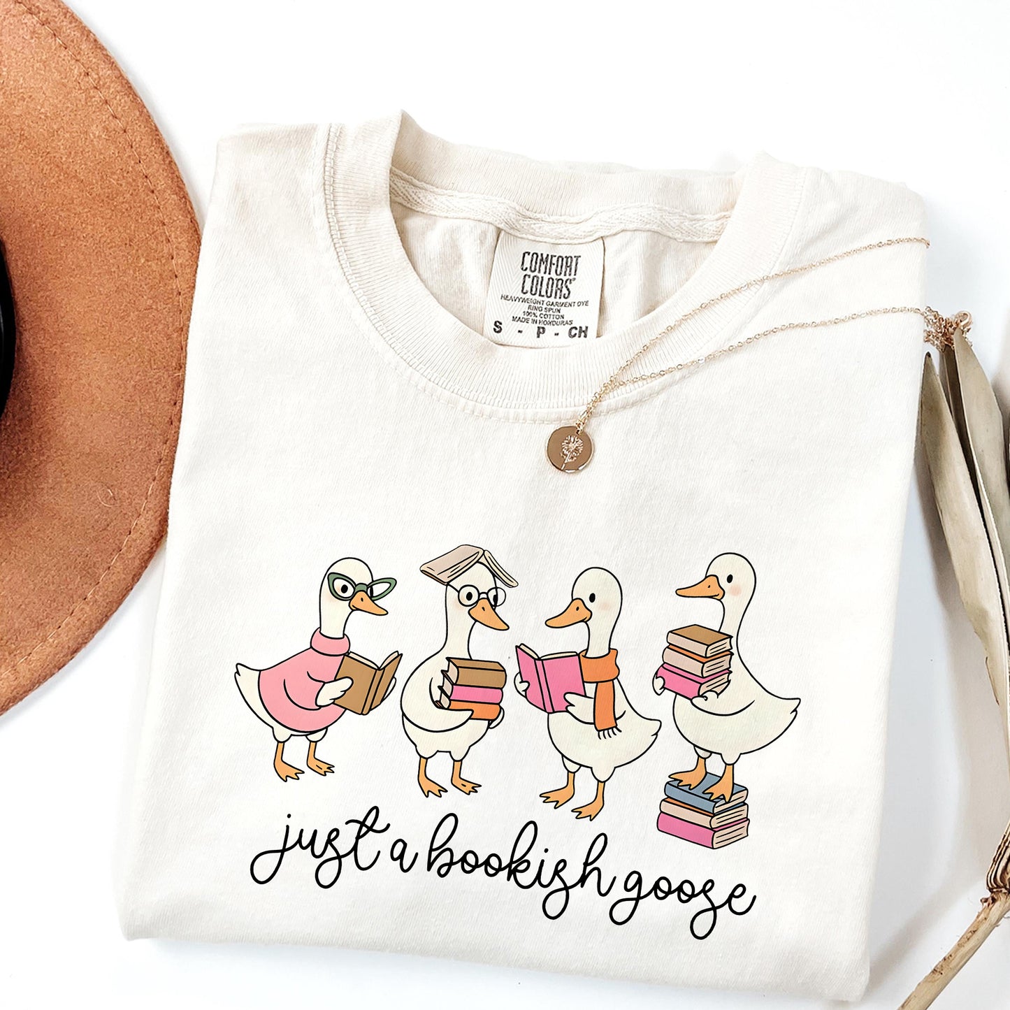 Bookish Goose Squad Comfort Colors T-Shirt