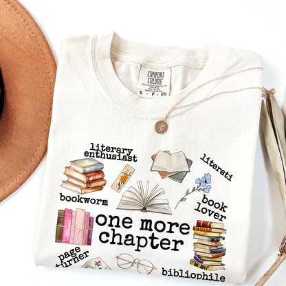 One More Chapter Comfort Colors Graphic Tee