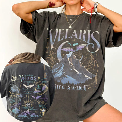 Velaris Comfort Colors T-Shirt – City of Starlight & Bat Boys