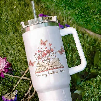 In My Bookish Era Tumbler – Stainless Steel, Reader Gift