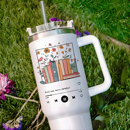 Just One More Chapter Bookish Tumbler