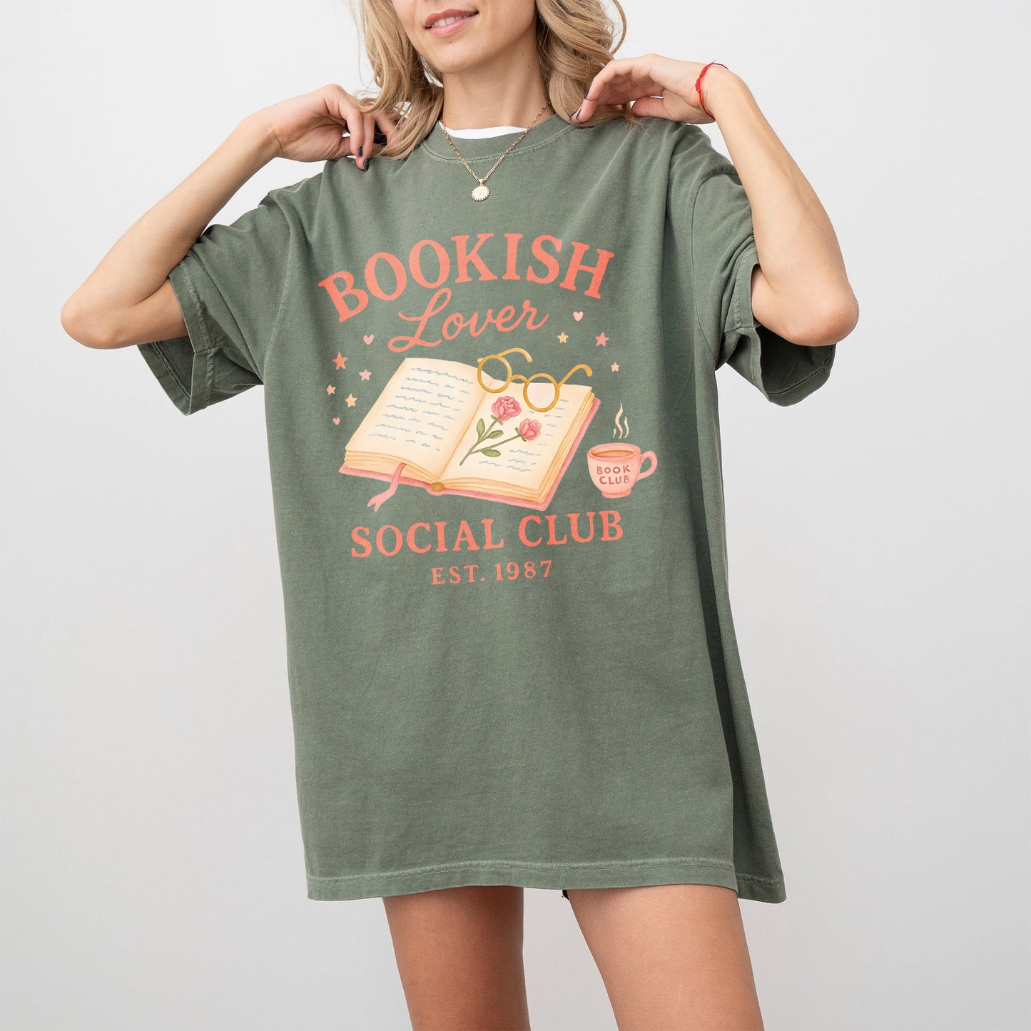 Bookish Social Club Comfort Colors T-Shirt