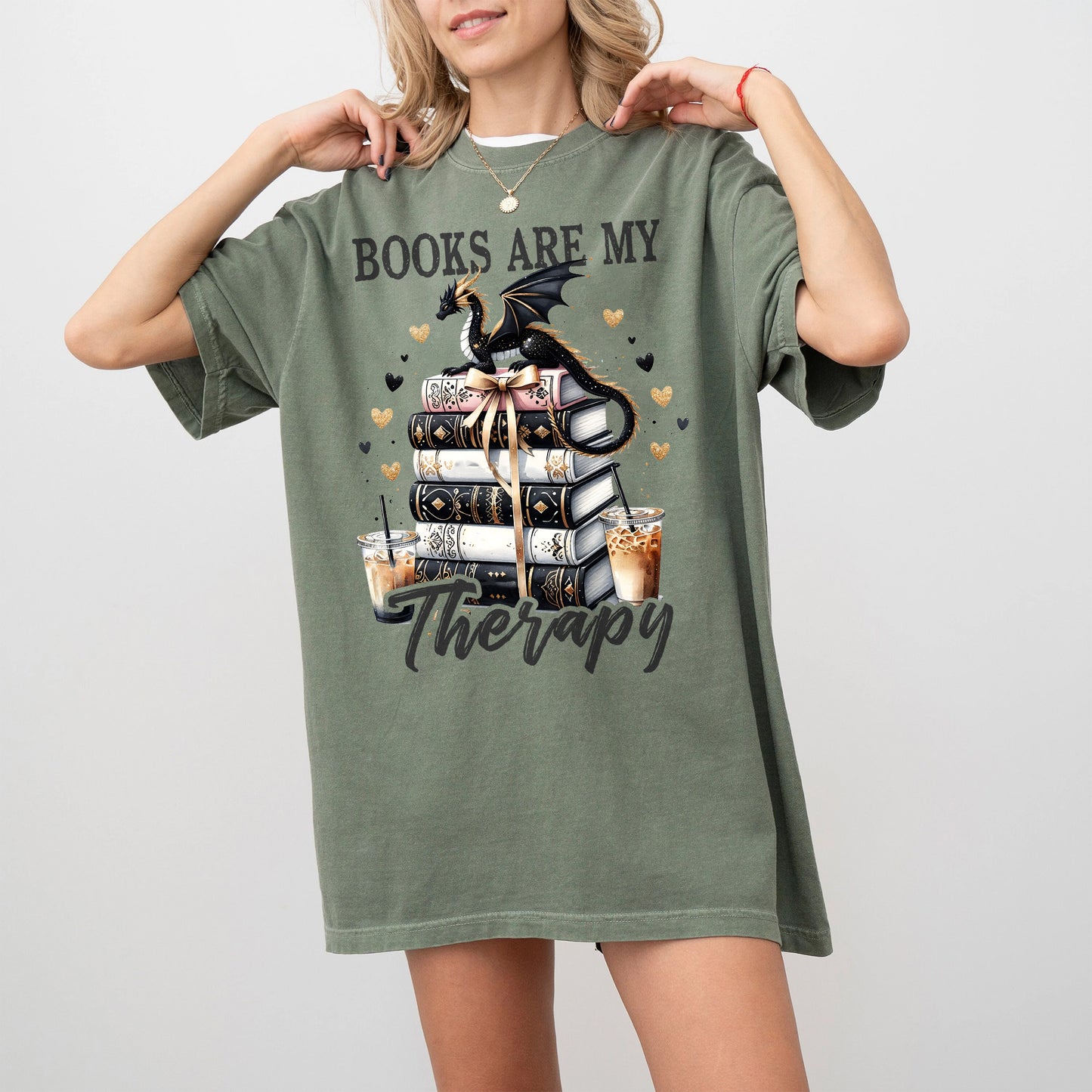 Dragon Book Therapy Comfort Colors T-Shirt