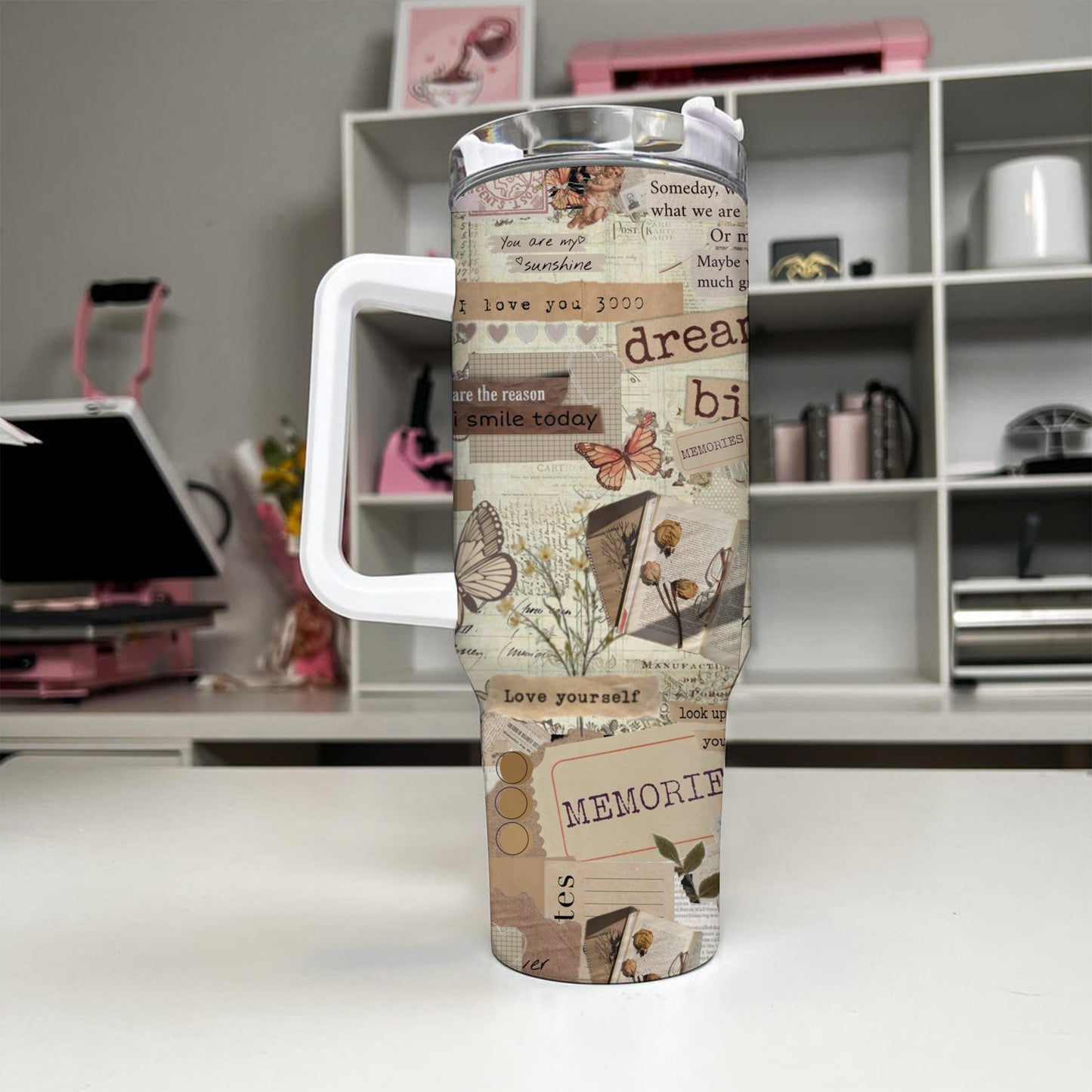 Dream Big Memories Stainless Steel Tumbler