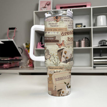 Dream Big Memories Stainless Steel Tumbler
