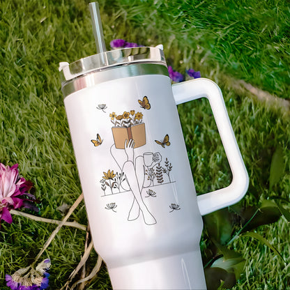 Just One More Chapter Bookish Tumbler