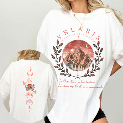 Velaris City of Starlight Comfort Colors T-Shirt – ACOTAR Dream Quote Tee