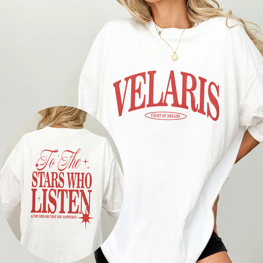Velaris Comfort Colors T-Shirt – Court of Dreams Minimal Design