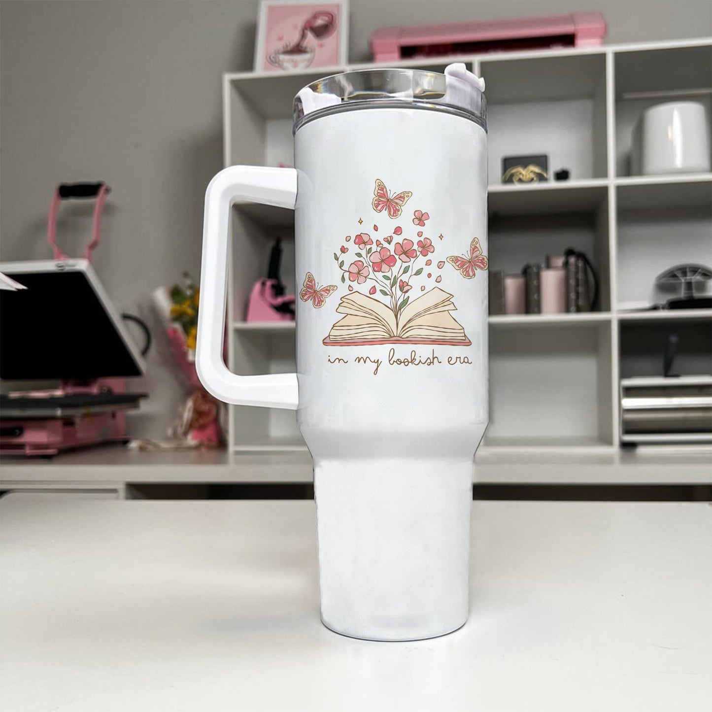 In My Bookish Era Tumbler – Stainless Steel, Reader Gift