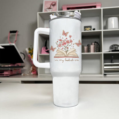 In My Bookish Era Tumbler – Stainless Steel, Reader Gift