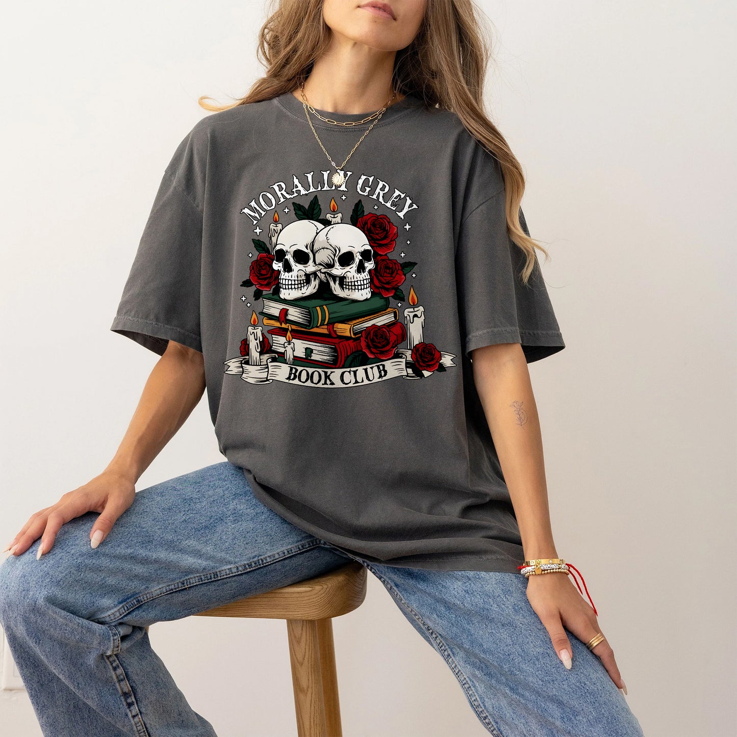 Morally Grey Book Club Comfort Colors T-Shirt
