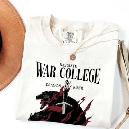 Basgiath War College T-Shirt | Fourth Wing Dragon Rider Tee