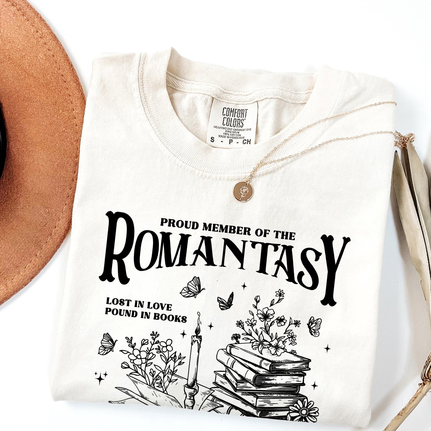 Romantasy Readers Society Tee – Passion & Prose Edition