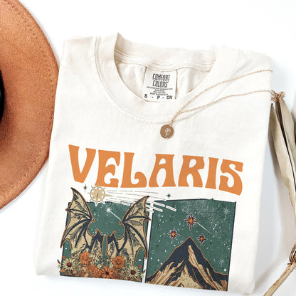 Velaris – City of Starlight Retro Fantasy Tee